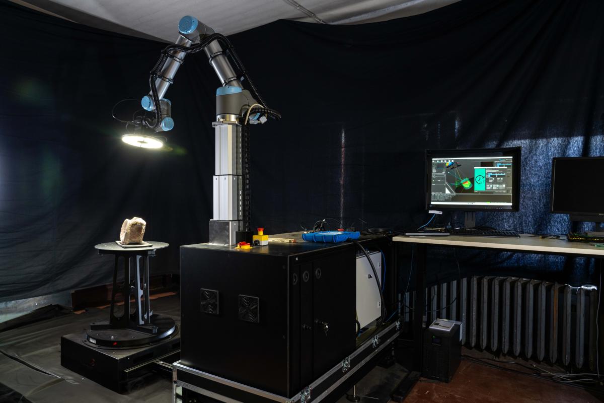 CultArm 3D im Einsatz am MfN ©Eran Wolff, MfN Berlin